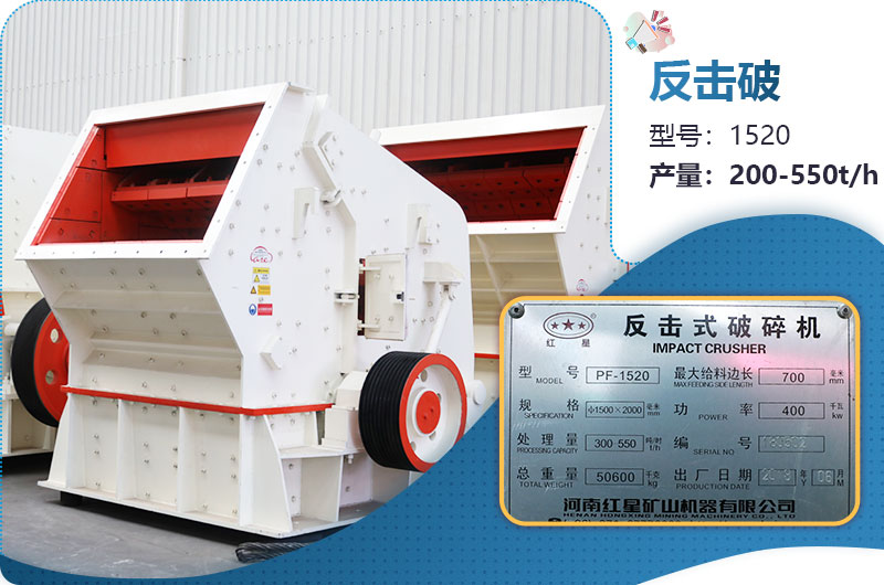 1520反擊破每小時產(chǎn)量多少？有多重？各項參數(shù)介紹
