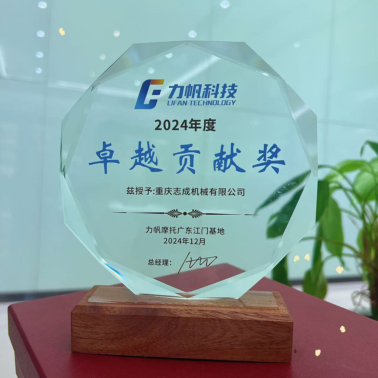 卓越貢獻獎-力帆科技