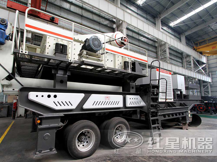 小型車載移動石料破碎機_小投資，大收益