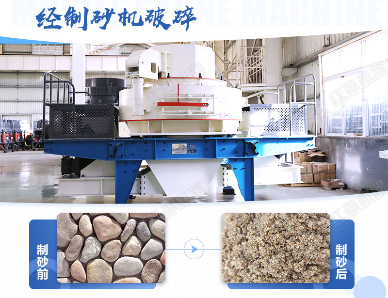 制砂機(jī)的沙子質(zhì)量如何？能否用于混凝土路面？